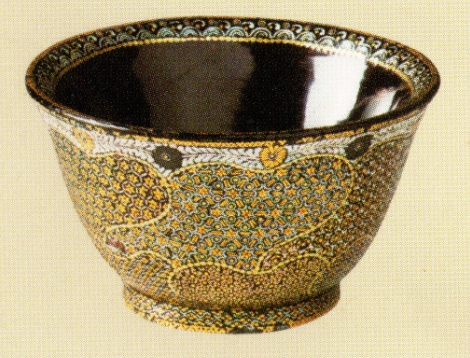 漆螺钿小圆杯